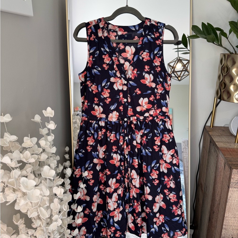 Gap Floral Sleeveless Dress